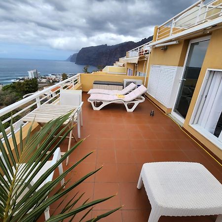 Los Gigantes,Huge Terrace,Sea View,Air Conditioning Apartment Puerto de Santiago  Exterior photo